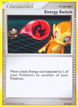 Energy Switch 084/100 - Reverse Holofoil Stormfront - Uncommon