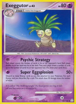 Exeggutor 054 Legends Awakened - Uncommon
