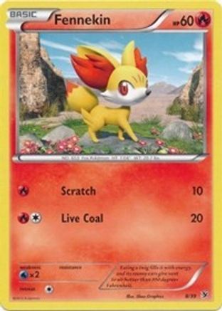 Fennekin 008 Kalos Starter Set - Common