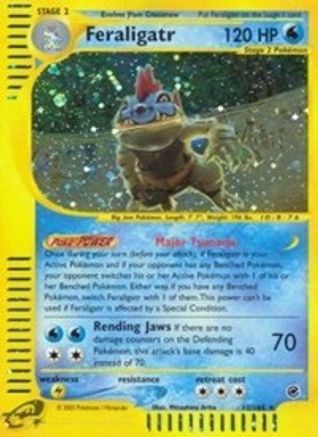 Feraligatr (12) 012 - Holofoil Expedition - Holo Rare