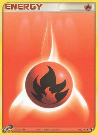 Fire Energy 108/109 Ruby and Sapphire - Common