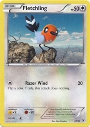 Fletchling 031 Kalos Starter Set - Common