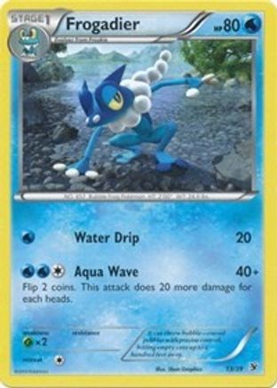 Frogadier 013 Kalos Starter Set - Common