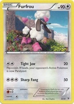 Furfrou (33) 033 Kalos Starter Set - Common