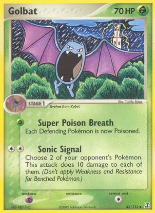 Golbat 043/113 Delta Species - Uncommon