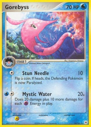Gorebyss 018/101 - Reverse Holofoil Hidden Legends - Rare