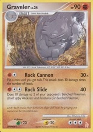 Graveler 002 DP Trainer Kit Manaphy & Lucario - Common