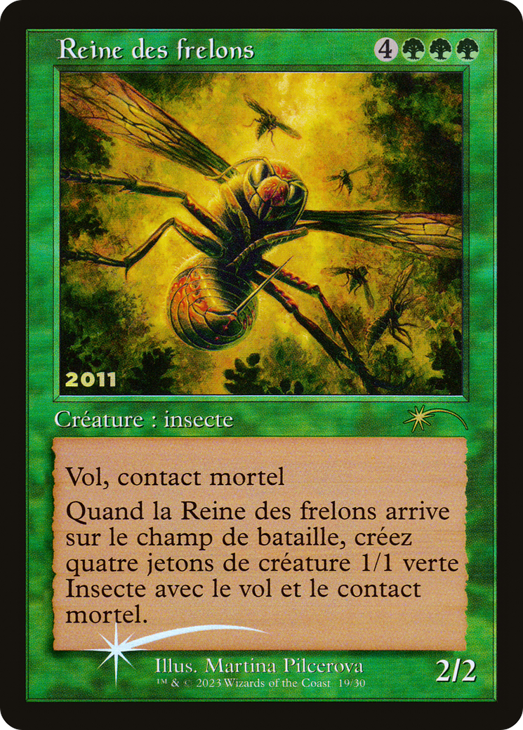 Hornet Queen (FR Exclusive) (30A-P-019) - 30th Anniversary Play Promos Foil