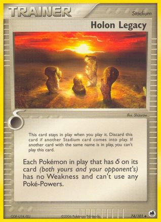 Holon Legacy 074 - Reverse Holofoil Dragon Frontiers - Uncommon