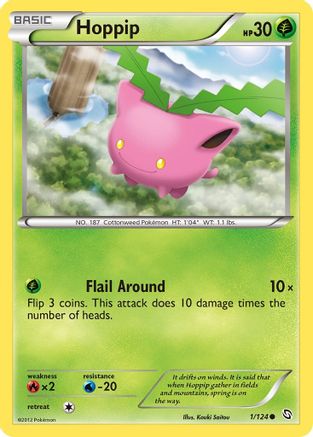 Hoppip 001 Dragons Exalted - Common