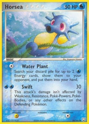 Horsea 058/109 Team Rocket Returns - Common