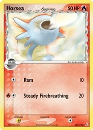 Horsea (Delta Species) 066/110 - Reverse Holofoil Holon Phantoms - Common