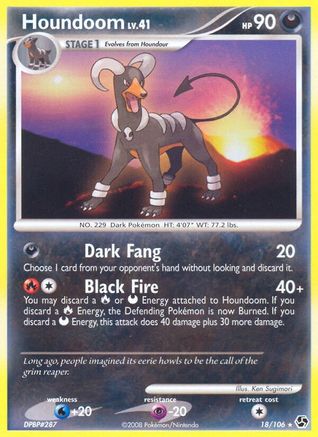 Houndoom 018 Great Encounters - Rare