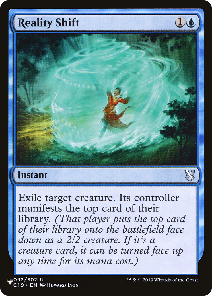Reality Shift (LIST-C19-92) - The List