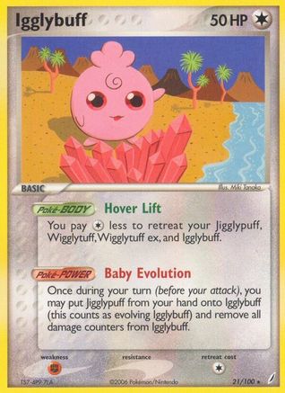 Igglybuff 021/100 Crystal Guardians - Rare