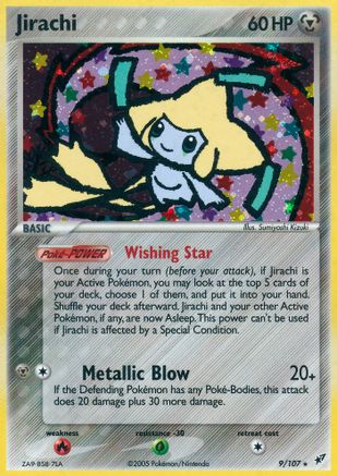 Jirachi 009 - Holofoil Deoxys - Holo Rare