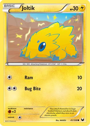Joltik (41) 041 Dark Explorers - Common