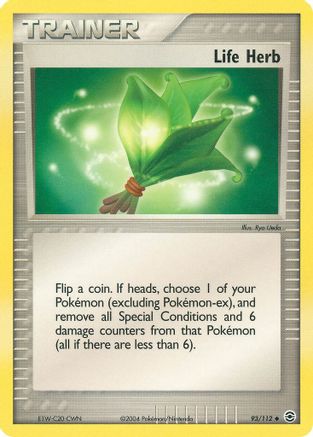 Life Herb 093 FireRed & LeafGreen - Uncommon