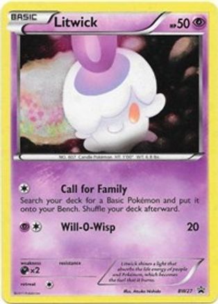 Litwick BW27 - Holofoil Black and White Promos - Promo