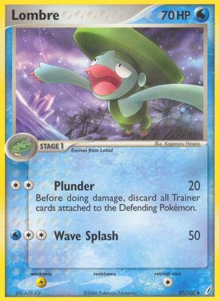 Lombre 037/100 - Reverse Holofoil Crystal Guardians - Uncommon