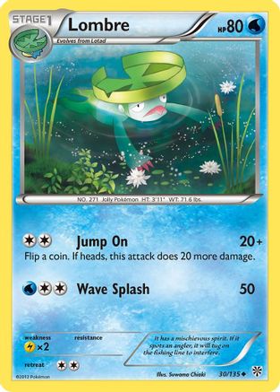 Lombre 030 - Reverse Holofoil Plasma Storm - Uncommon