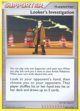Looker's Investigation 109 Platinum - Uncommon
