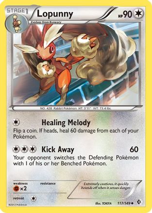 Lopunny 117 Boundaries Crossed - Uncommon