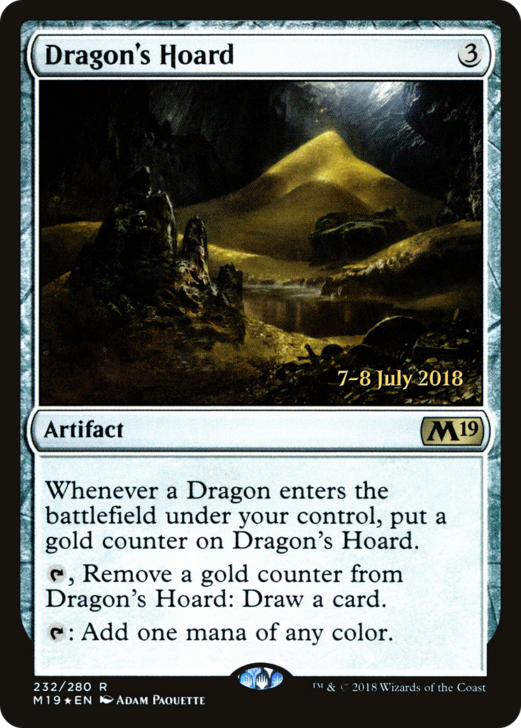Dragon's Hoard (PRE-232) - Core Set 2019 Promos Foil