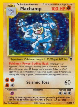 Machamp 015 - Holofoil Legendary Collection - Holo Rare