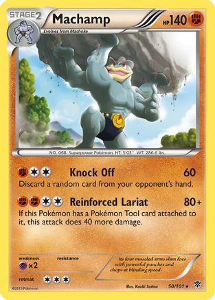 Machamp (50) 050 Plasma Blast - Rare