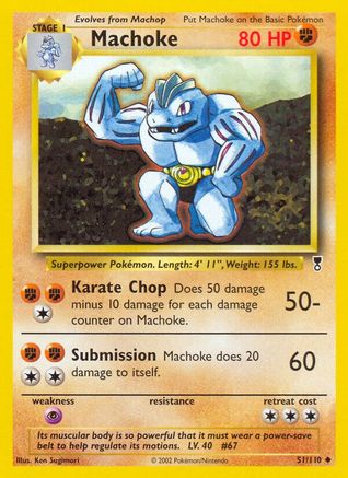 Machoke 051 Legendary Collection - Uncommon