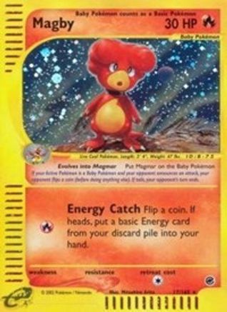 Magby (17) 017 - Holofoil Expedition - Holo Rare