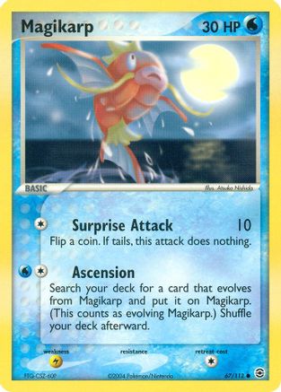 Magikarp 067/112 - Reverse Holofoil FireRed & LeafGreen - Common
