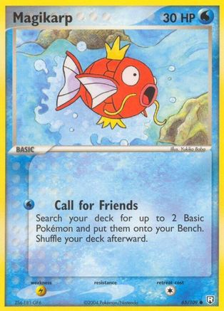 Magikarp 065/109 - Reverse Holofoil Team Rocket Returns - Common