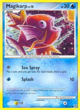 Magikarp 065/100 Stormfront - Common