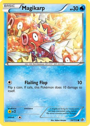 Magikarp 030/113 Legendary Treasures - Common