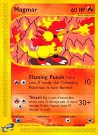 Magmar 086 - Reverse Holofoil Expedition - Uncommon