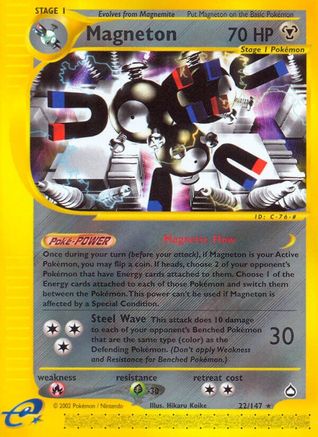 Magneton 022 Aquapolis - Rare