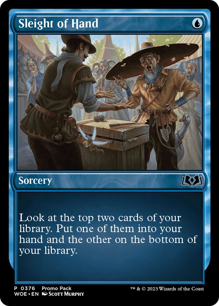 Sleight of Hand (PPWOE-376) - Wilds of Eldraine