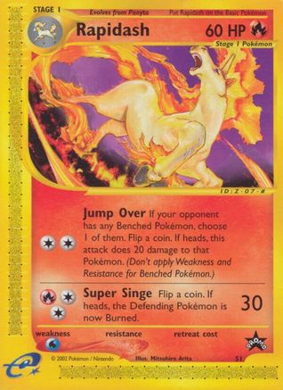 Rapidash (51) 051 WoTC Promo - Promo