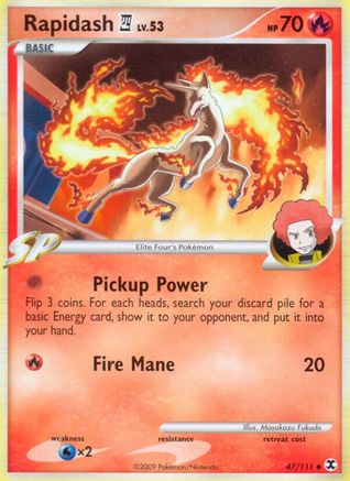 Rapidash E4 Rising Rivals - Uncommon