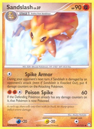 Sandslash Mysterious Treasures - Uncommon