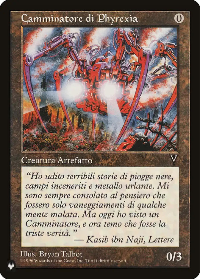 Phyrexian Walker - ITALIAN - (LIST-VIS-152)