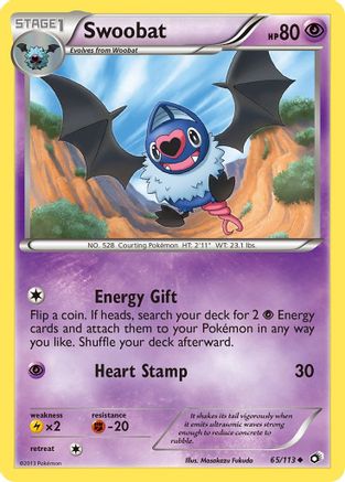 Swoobat Legendary Treasures - Uncommon