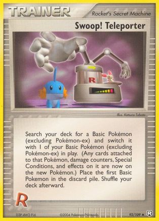 Swoop! Teleporter 092/109 Team Rocket Returns - Uncommon