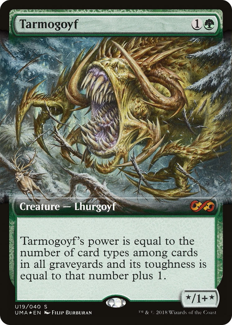 Tarmogoyf (UMA:BT-U19) - Ultimate Box Topper: (Extended Art) Foil