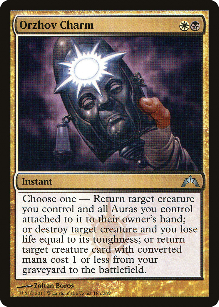 Orzhov Charm (GTC-185) - Gatecrash Foil