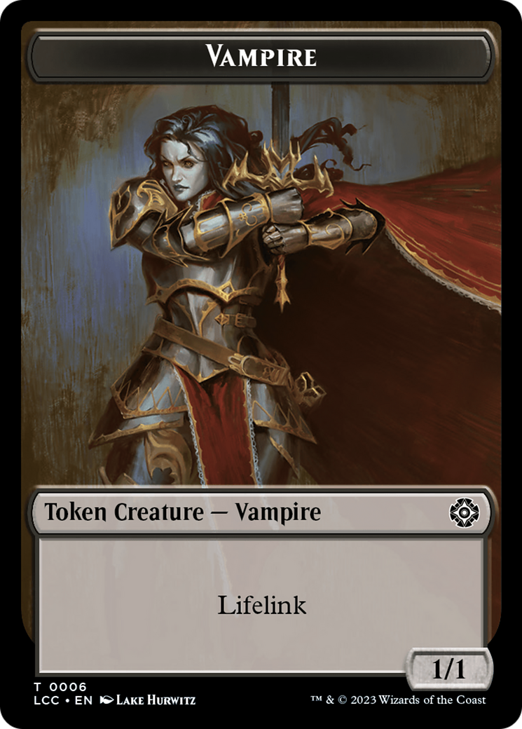 Vampire (TLCC-006) - The Lost Caverns of Ixalan Commander Tokens Foil