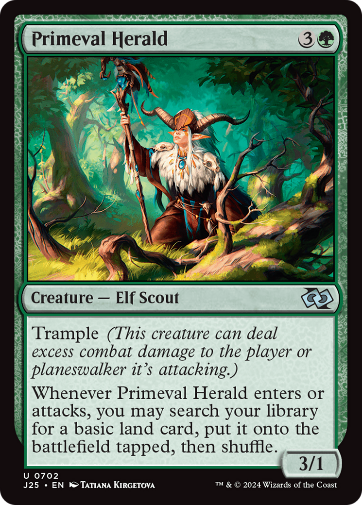 Primeval Herald (J25-702) - Foundations Jumpstart