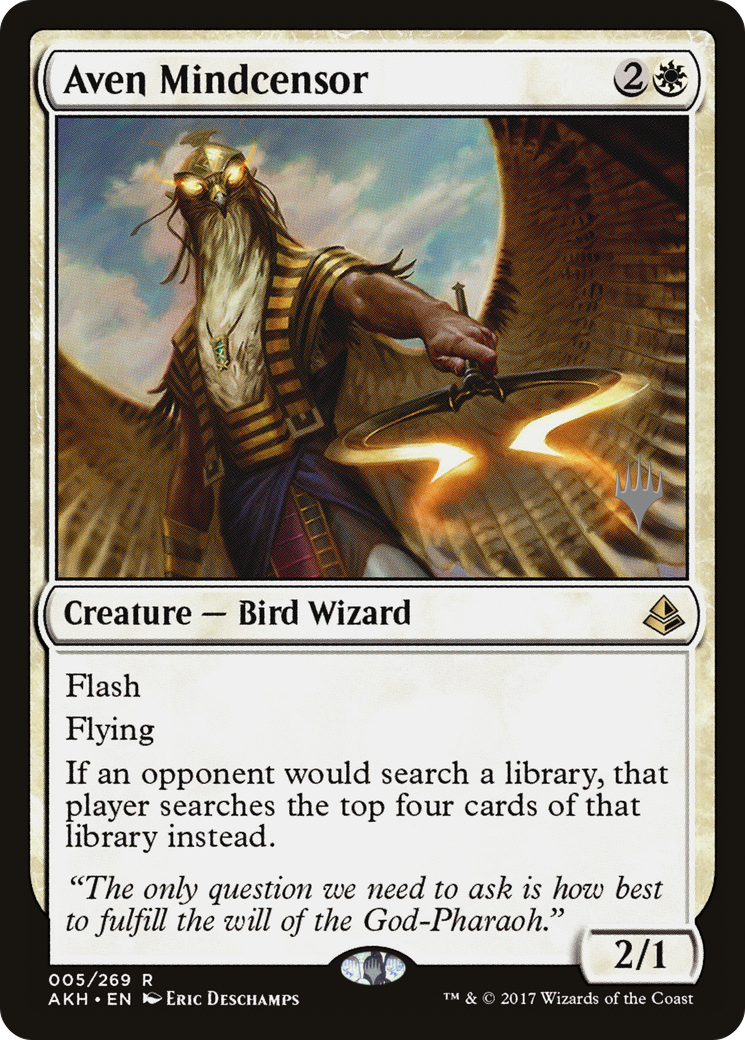 Aven Mindcensor (PPTHB-005) - Amonkhet Promos